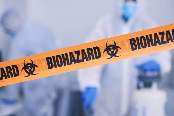 Professional Biohazard Cleanup technician working in Granger, WA